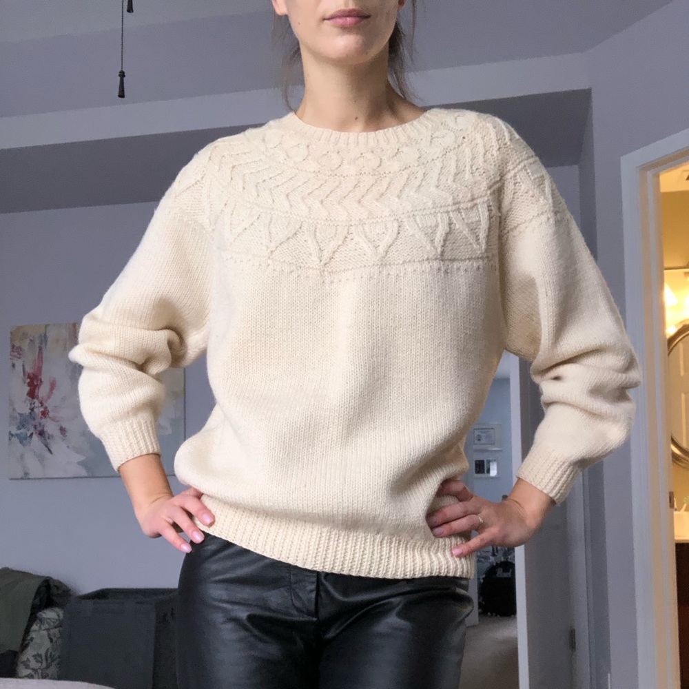 Pure wool sweater🥰